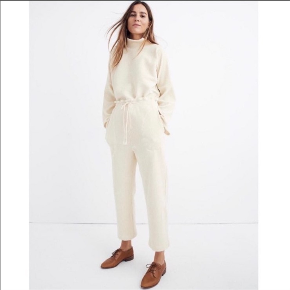 Madewell velour Corduroy pants